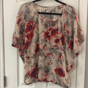 Cabi floral blouse